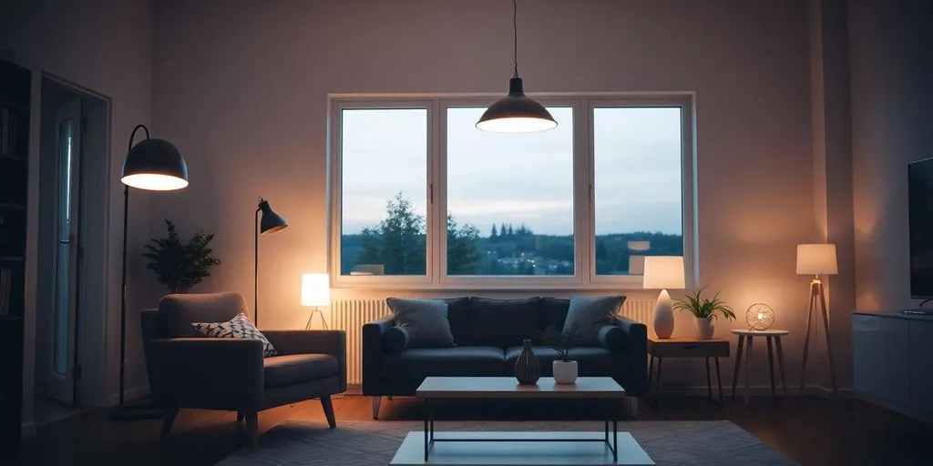 IKEA lampor i modern heminredning