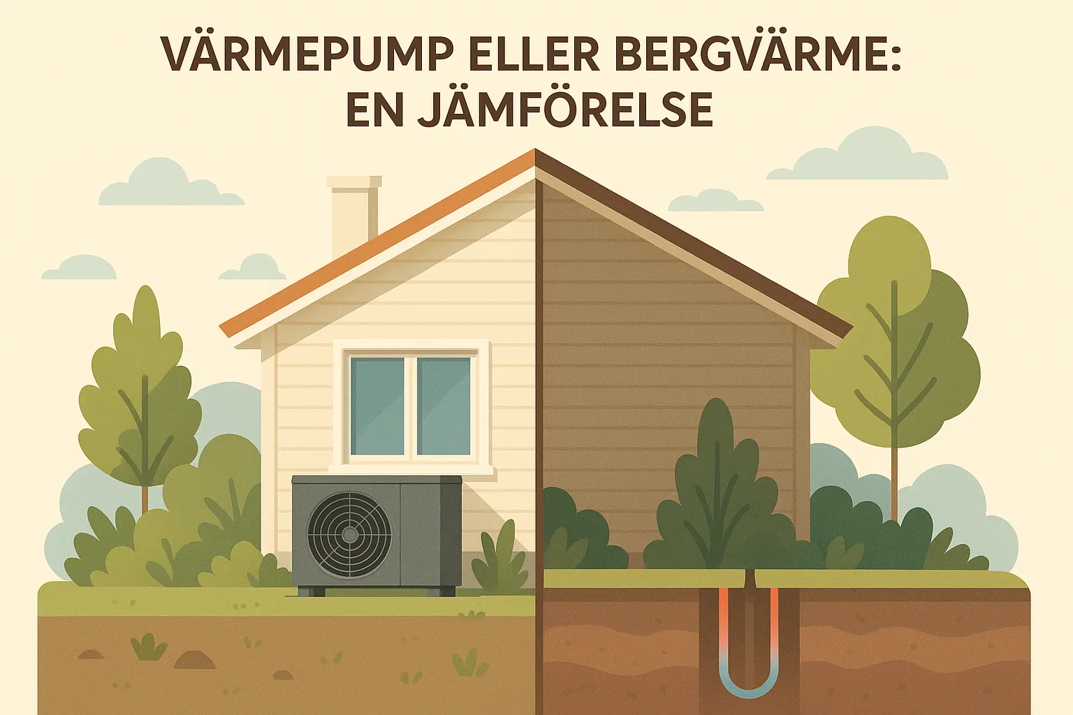 Värmepump eller Bergvärme: En Jämförelse