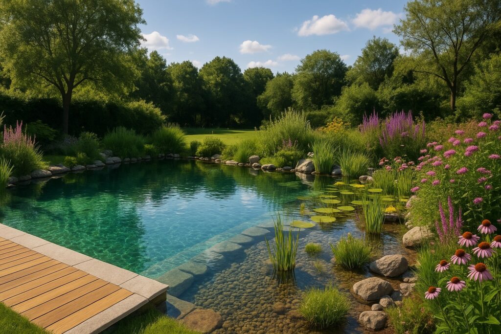 Anlägga naturpool – så skapar du ett kemikaliefritt och vackert alternativ till vanlig pool