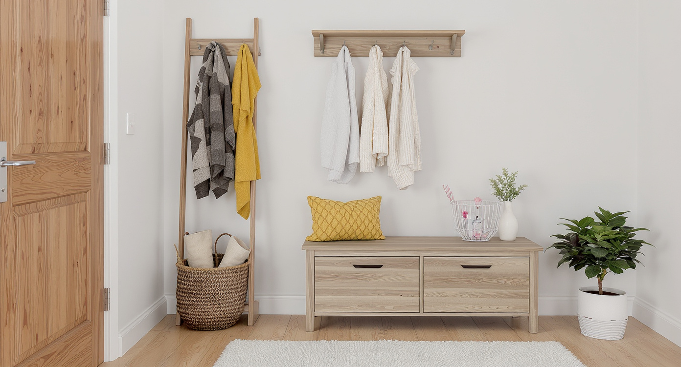 Hallmöbel med förvaring – smart förvaring för hallen